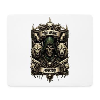 Mühlviertel cooles Freistadt Design - Mousepad (Querformat) - Weiß - Vorne