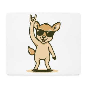 Forest Edge Rocker Fawn - Mouse Pad (horizontal) - white - Front