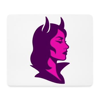 She-devil - Mouse Pad (horizontal) - white - Front