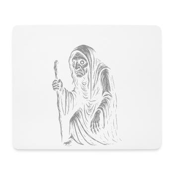 Likho - evil Polish demon of all human woes, - Mouse Pad (horizontal) - white - Front