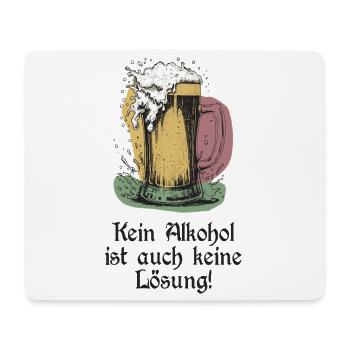 Beer Funny Beer Saying - Mouse Pad (horizontal) - white - Front