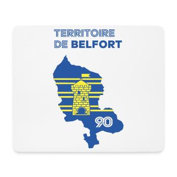Gebiet von Belfort 90 - Mousepad (Querformat) - Weiß - Vorne