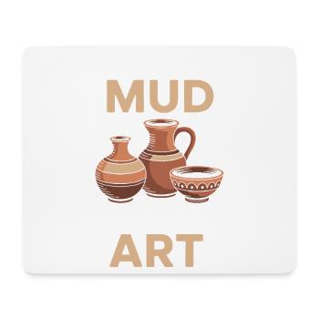 Pottery Pottery Studio Pottery Love - Mouse Pad (horizontal) - white - Front