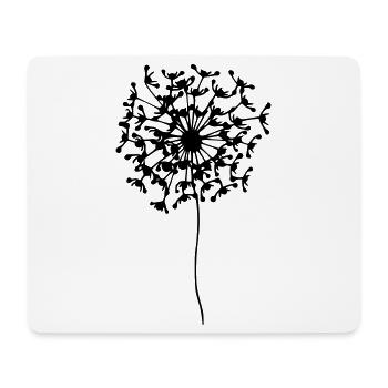 MARLA Puste-Bobby - by heavenlygoods DESIGN - Mouse Pad (horizontal) - white - Front