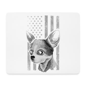 Chihuahua Chihuahueño American - Mouse Pad (horizontal) - white - Front