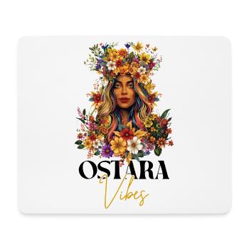 Ostara Vibes Happy Easter Ostara Goddess - Mousepad (Querformat) - Weiß - Vorne