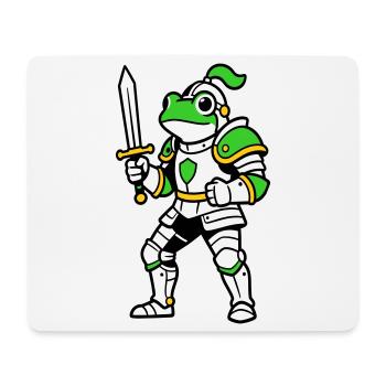 Frog Knight - Mouse Pad (horizontal) - white - Front