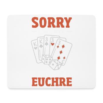 I'm sorry I'm too late - Mouse Pad (horizontal) - white - Front