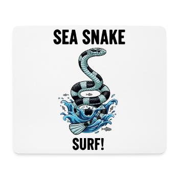 Danger Surf Sea Snake Black - Mousepad (Querformat) - Weiß - Vorne