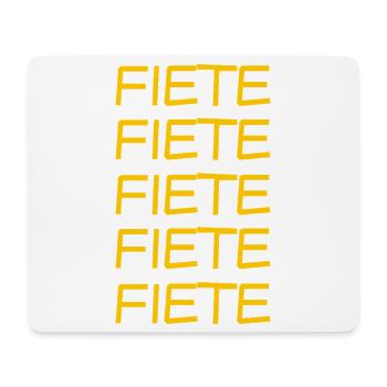 Junge Fiete - Mousepad (Querformat) - Weiß - Vorne