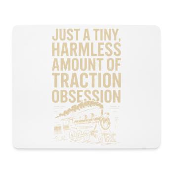Little traction addiction | Railways - Mouse Pad (horizontal) - white - Front