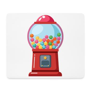 Gumball Machine - Mouse Pad (horizontal) - white - Front