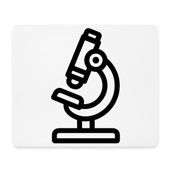 Microscope - Mouse Pad (horizontal) - white - Front