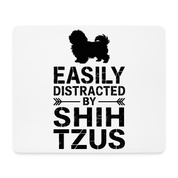 Shih Tzu Sprüche Hunde Lustiges Shih Tzu Geschenk  - Mousepad (Querformat) - Weiß - Vorne