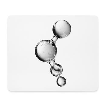 Kristallreinheitsmolekül - Mousepad (Querformat) - Weiß - Vorne