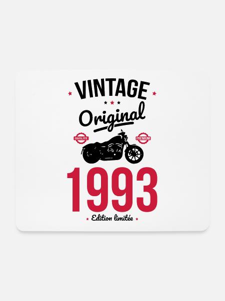 Jubiläum 30 Jahre - Jahrgang 1993 Original - Mousepad (Querformat) - Weiß