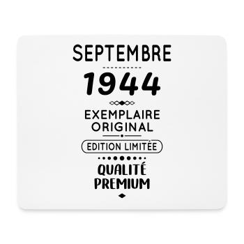 80th Anniversary - September 1944 Original - Mouse Pad (horizontal) - white - Front