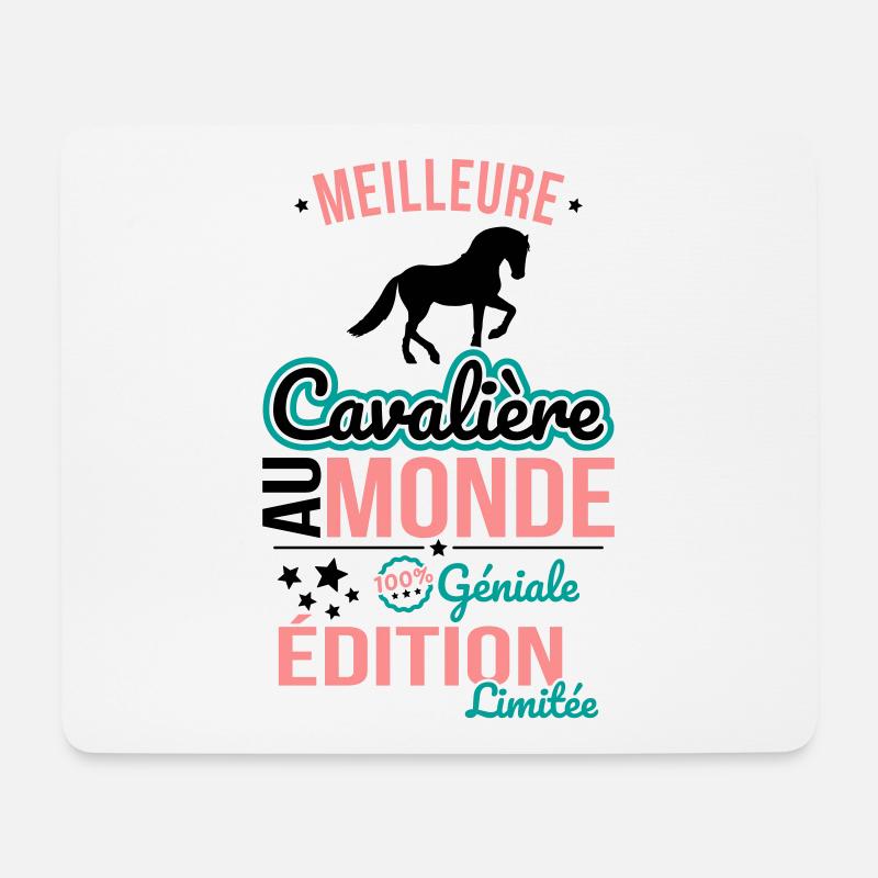 Bester Fahrer der Welt - 100% genial - Mousepad (Querformat) - Weiß