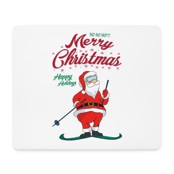 Thème noël père noël père noël - Tapis de souris (format paysage) - blanc - Devant
