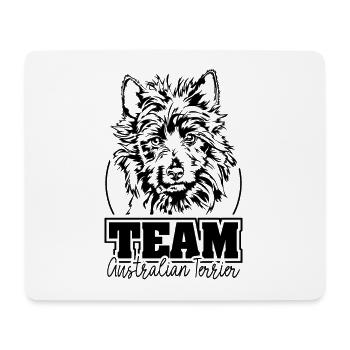 TEAM AUSTRALIAN TERRIER Dogs Dog Sport Wilsigns - Mouse Pad (horizontal) - white - Front