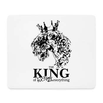 Kerry Blue Terrier King of everything Hunde - Mousepad (Querformat) - Weiß - Vorne