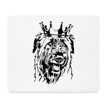Irish Wolfhound Crown Dogs Dog Wilsigns - Mouse Pad (horizontal) - white - Front