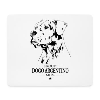 Dogo Argentino Mom Dog Dog Wilsigns - Mouse Pad (horizontal) - white - Front