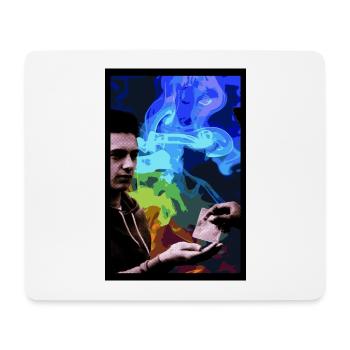 Beutelweise Happiness - Mousepad (Querformat) - Weiß - Vorne