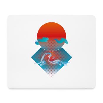 Sunset - Mouse Pad (horizontal) - white - Front