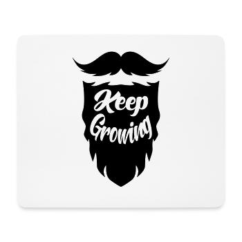Bart - Lass wachsen - Mousepad (Querformat) - Weiß - Vorne