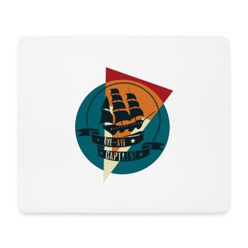 ship - Mouse Pad (horizontal) - white - Front