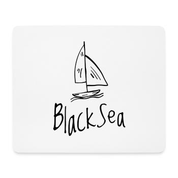 Black Sea - Mouse Pad (horizontal) - white - Front