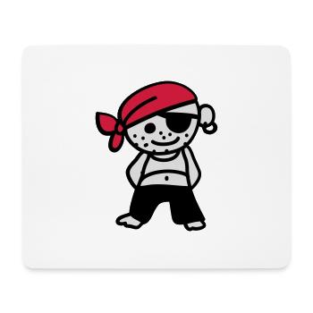 Pirate - Mouse Pad (horizontal) - white - Front