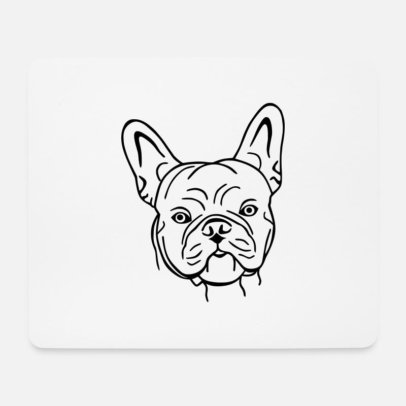 bully 1 - Mousepad (Querformat) - Weiß