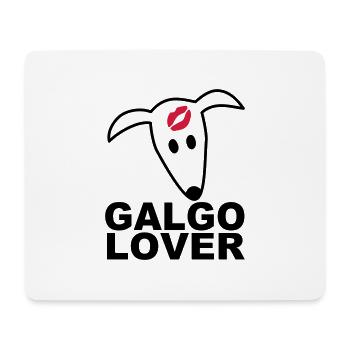 Galgolover - Mousepad (Querformat) - Weiß - Vorne
