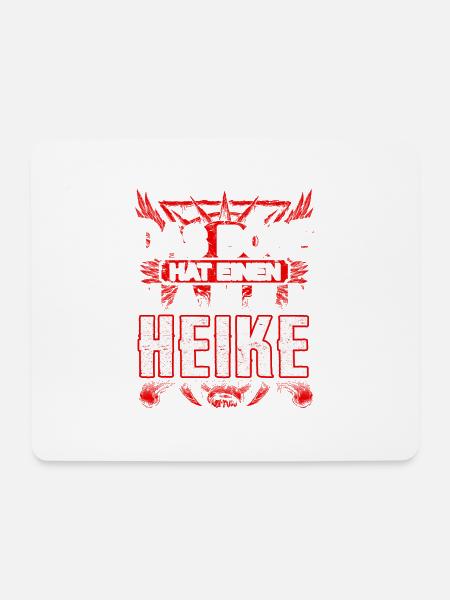 HEIKE - Böse - Mousepad (Querformat) - Weiß