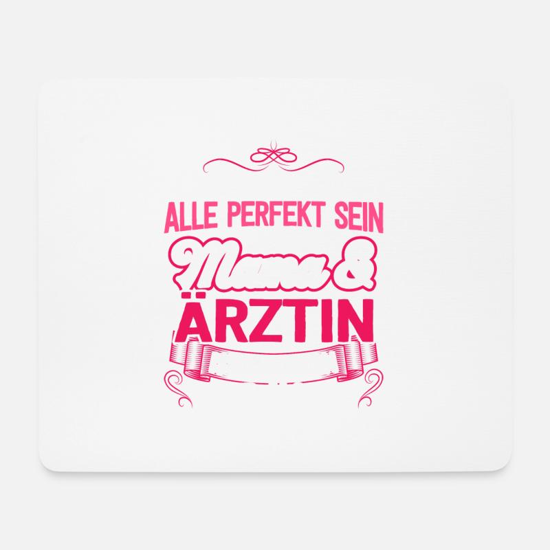 ÄRZTIN - Mama - Mousepad (Querformat) - Weiß