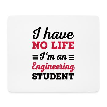 Ingenieur - Mousepad (Querformat) - Weiß - Vorne