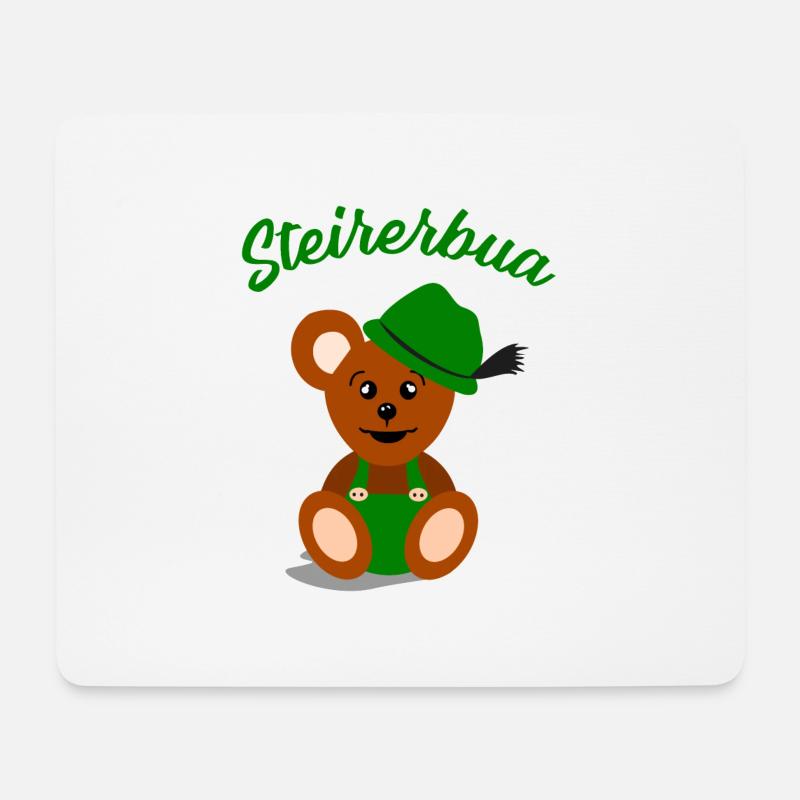 Steirerbua Steiermark Steirer Bua Kinder - Mousepad (Querformat) - Weiß