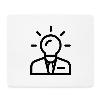 business idea - Mouse Pad (horizontal) - white - Front