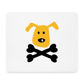 dog - Mouse Pad (horizontal) - white - Front
