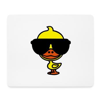 Canard frais - Tapis de souris (format paysage) - blanc - Devant