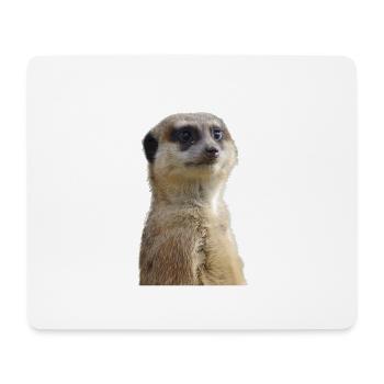 Meerkats photo - Mouse Pad (horizontal) - white - Front