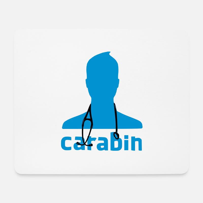 carabin - Mouse Pad (horizontal) - white