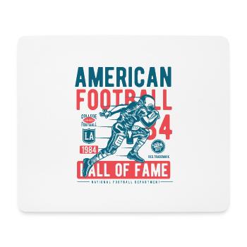 American Football - Mousepad (Querformat) - Weiß - Vorne