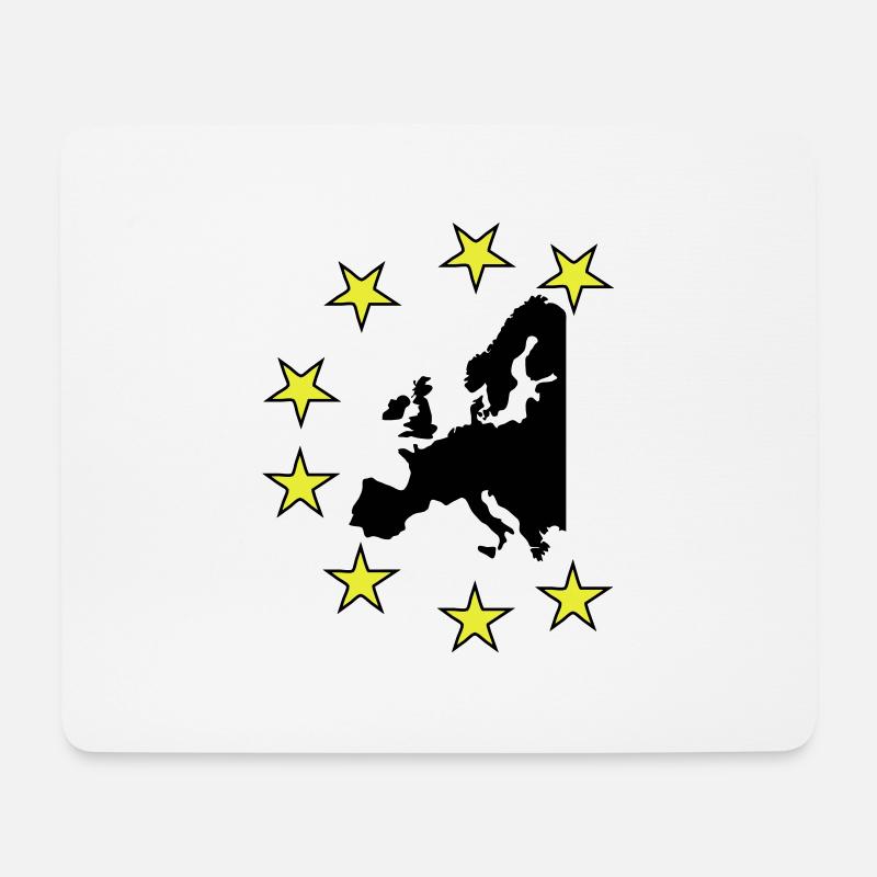 europa - Mousepad (Querformat) - Weiß
