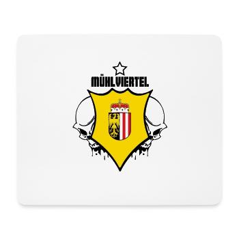 Mühlviertel Oberösterreich - Mousepad (Querformat) - Weiß - Vorne