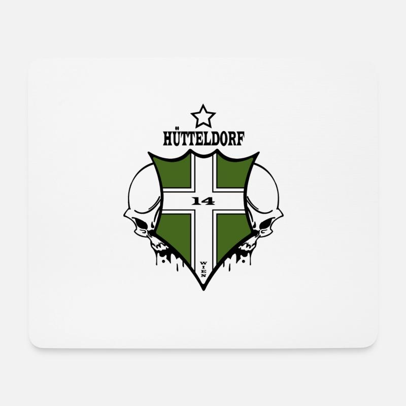 Wien Hütteldorf - Mousepad (Querformat) - Weiß