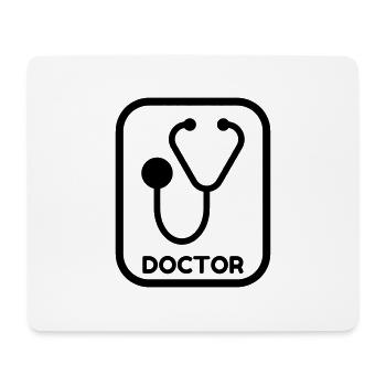 Doctor Arzt Médecin Docteur Medecine Life - Mouse Pad (horizontal) - white - Front