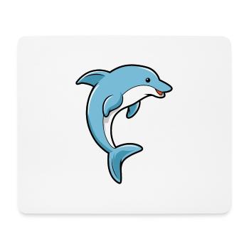Dolphin - dolphin - Mouse Pad (horizontal) - white - Front